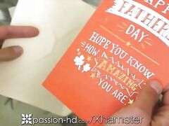 PASSION-HD Fathers day DICK SUCKING gift with step daughter